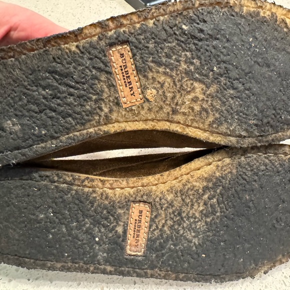 Burberry Men Size 9(42) Prosum Brown Suede Tobias Loafers - Picture 9 of 10